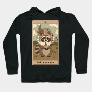 The Empress - Raccoons Tarot Hoodie